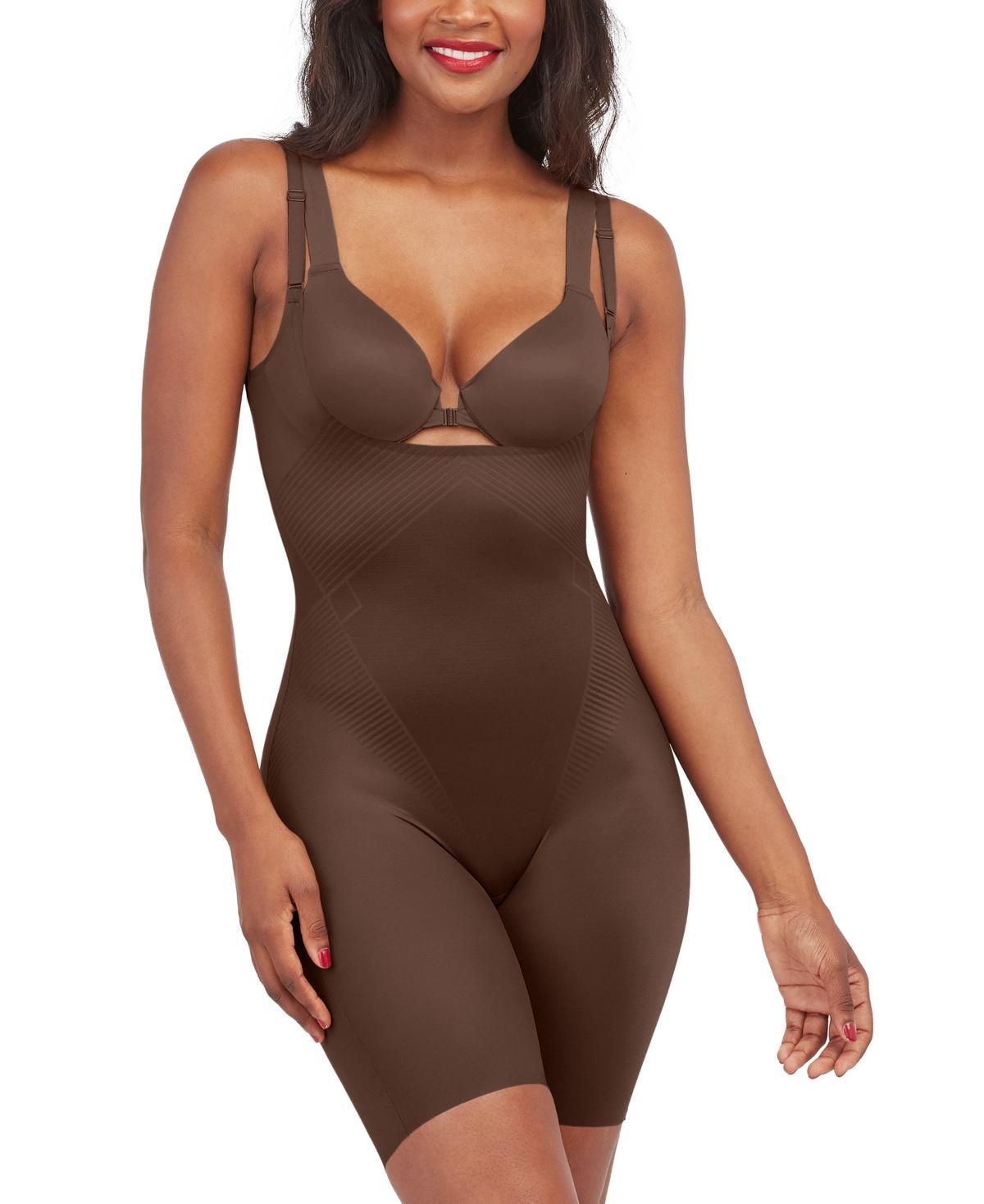 SPANX Thinstincts 2.0 Open Bust Mid-Thigh Bodysuit Product Image