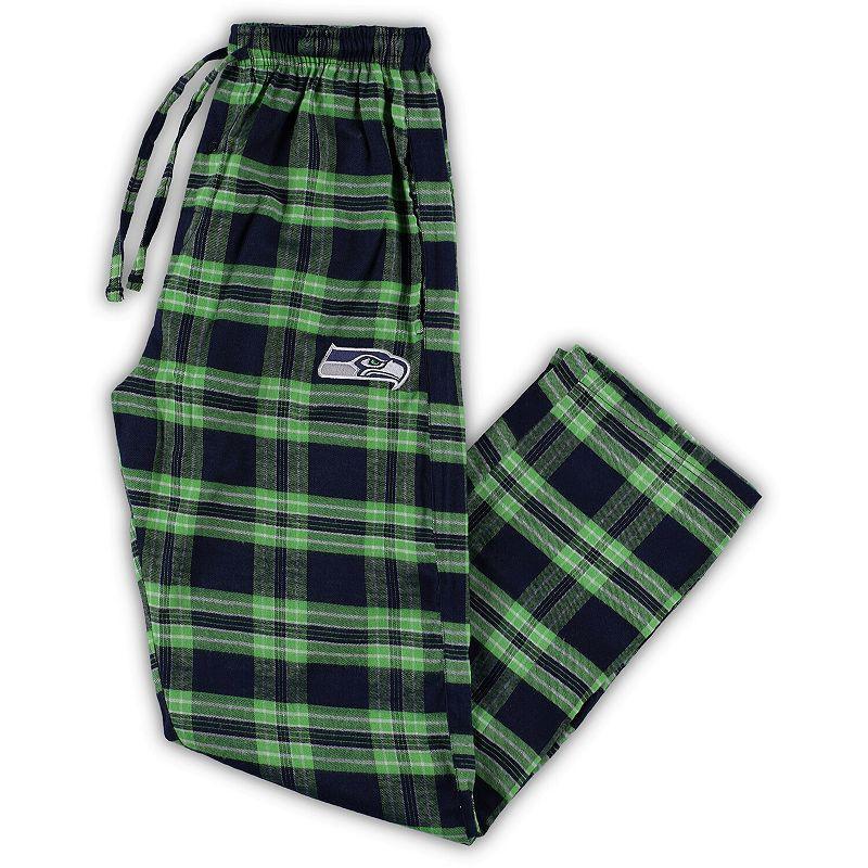 Mens Concepts Sport /Green Seattle Seahawks Big & Tall Ultimate Sleep Pant Blue Product Image