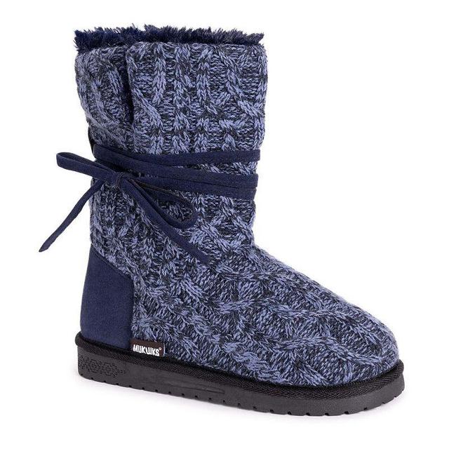 Essentials by MUK LUKS Clementine Womens Winter Boots Brown Product Image