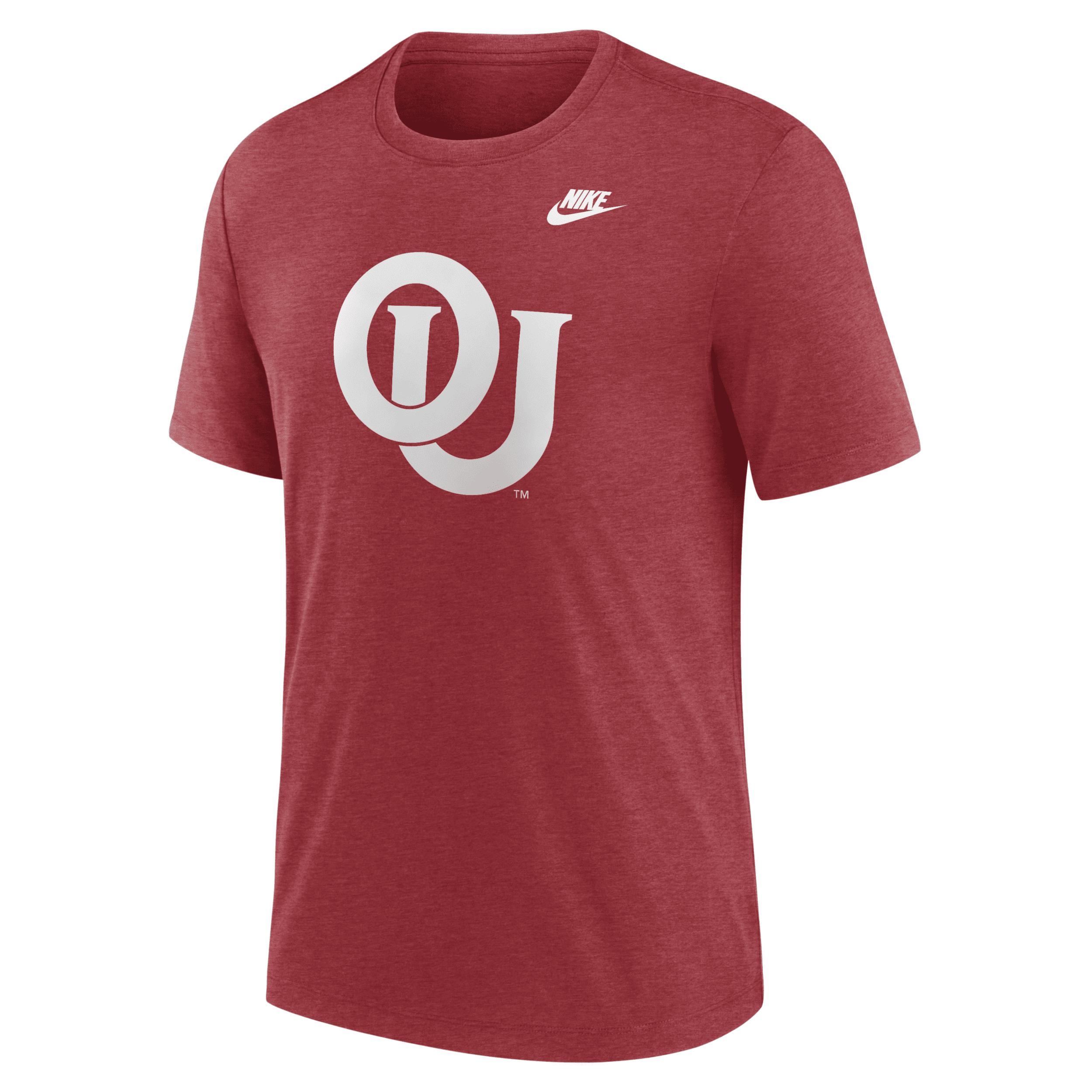 Oklahoma Sooners Blitz Evergreen Legacy Primary Nike Men's College T-Shirt Product Image