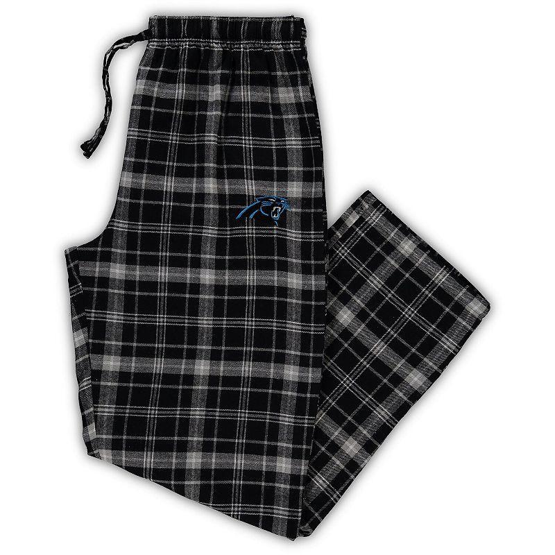 Mens Concepts Sport /Charcoal Carolina Panthers Big & Tall Ultimate Pants Product Image