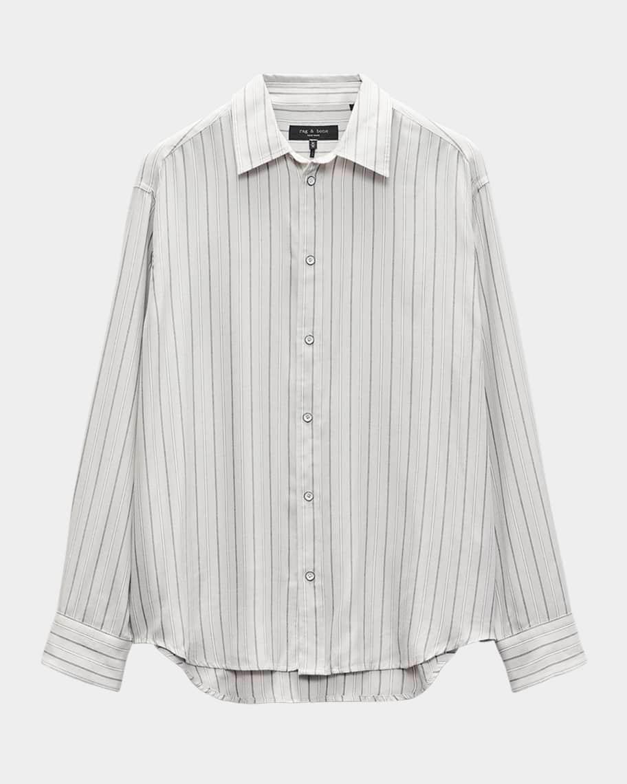 Mens Matthew Striped Sport Shirt Product Image