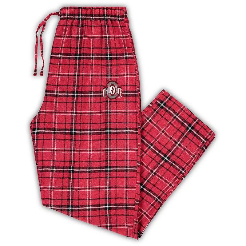 Mens Concepts Sport Scarlet Ohio State Buckeyes Big & Tall Ultimate Pants Product Image