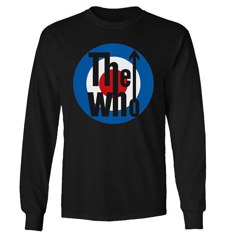 Mens The Who Classic Target Long Sleeve Tee Product Image