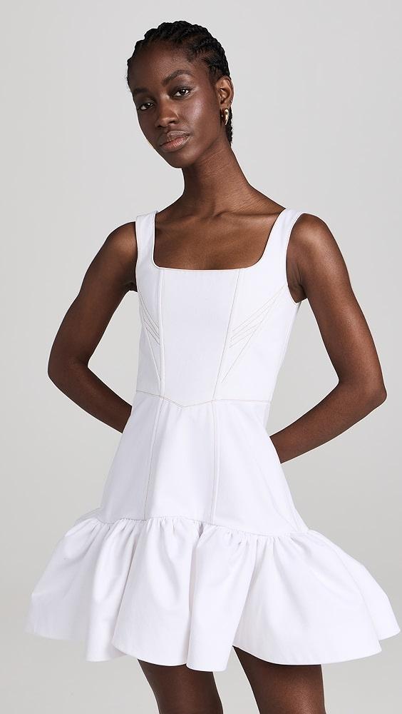 Bach Mai Corset Mini Volant Dress | Shopbop Product Image