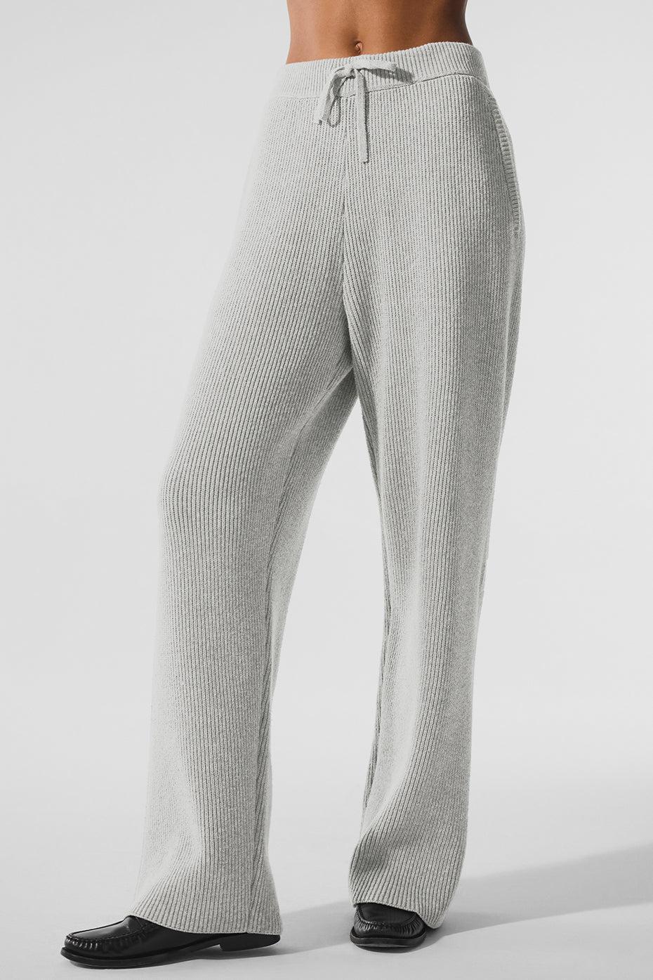 Domain Rib Knit Sweatpant - Athletic Heather Grey Product Image