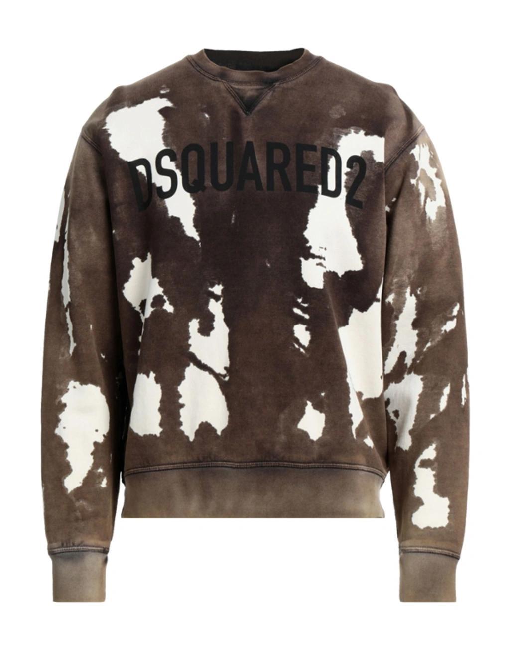 DSQUARED2 Sweatshirts In Beige Product Image