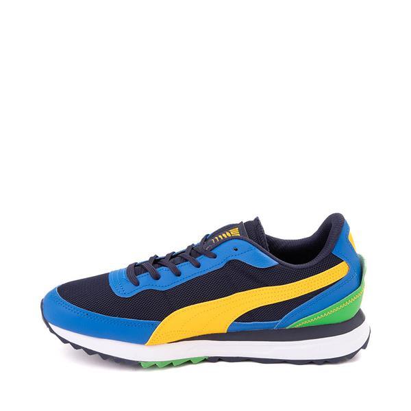 Mens PUMA Road Rider Athletic Shoe Yellow Sizzle Product Image