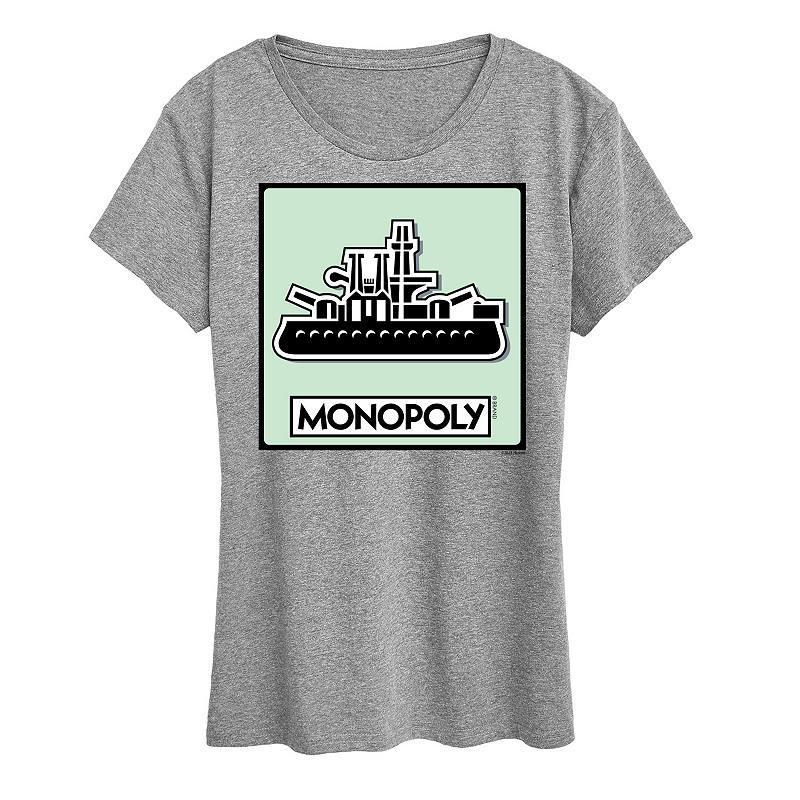 Womens Monopoly Ship Game Token Graphic Tee by Hasbro Product Image