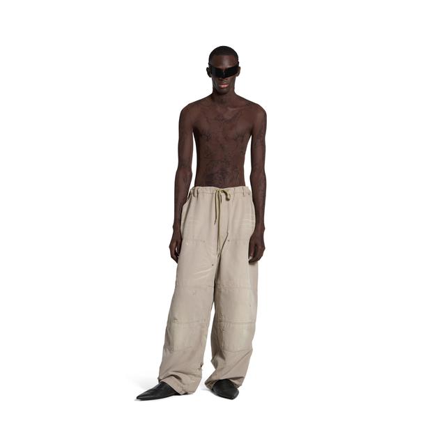 Men's Double Knee Pants in Beige Product Image