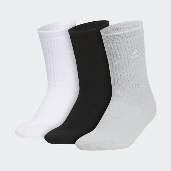 Cushioned Comfort Crew Socks 3 Pairs Product Image