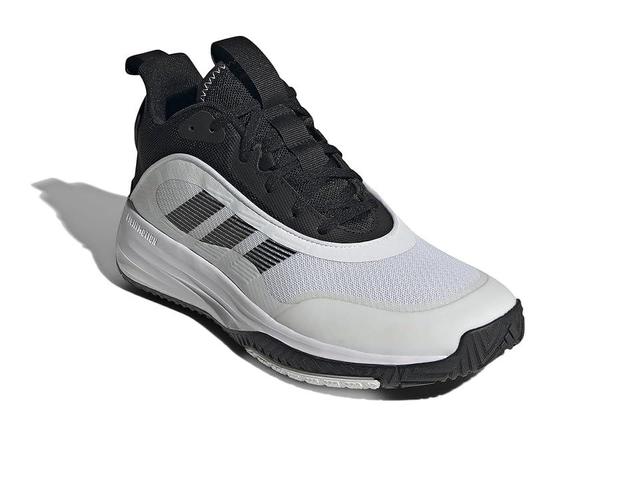 adidas Own The Game 3.0 Black/Black) Men's Basketball Shoes Product Image