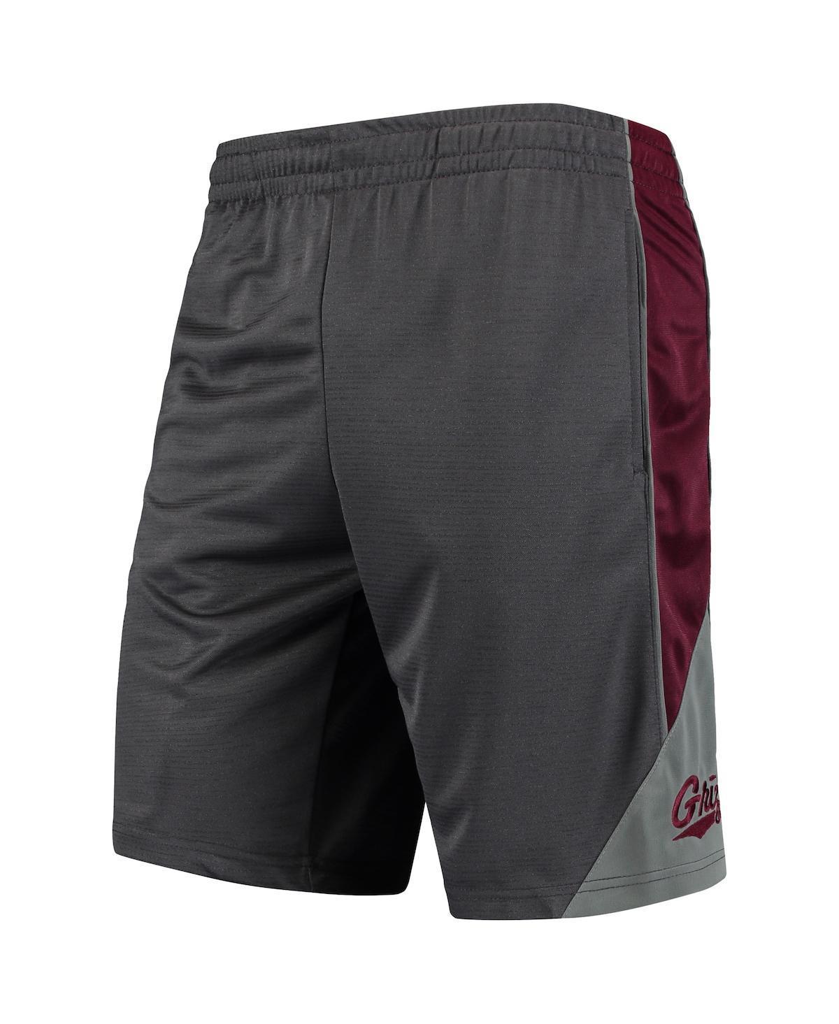 Mens Colosseum Charcoal Montana Grizzlies Turnover Team Shorts Product Image