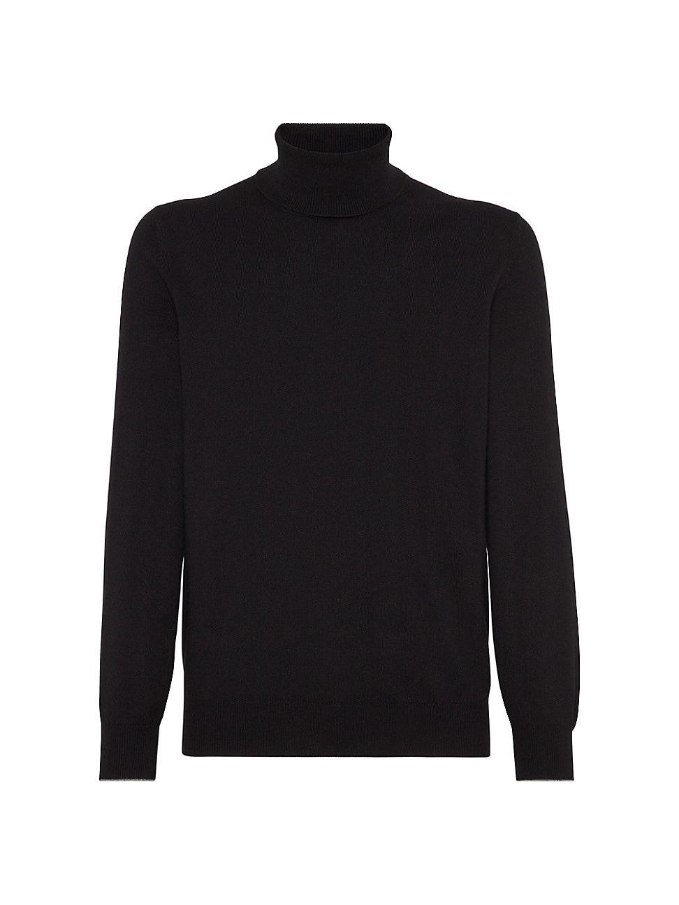 Mens Cashmere Turtleneck Sweater Product Image