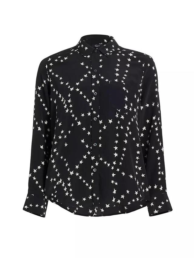 Kate Star Silk Shirt Product Image