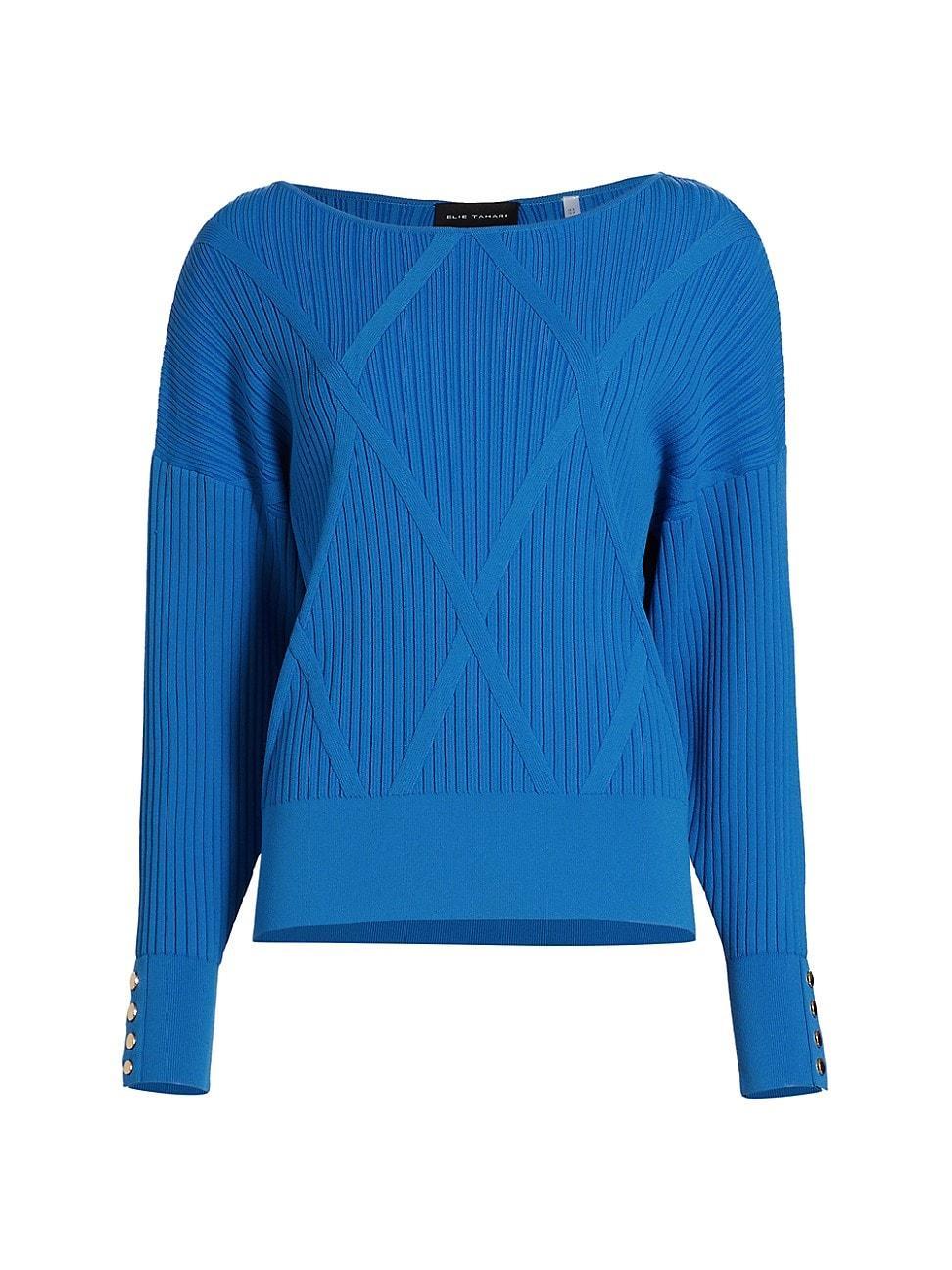 Womens The Melinda Rib-Knit Sweater Product Image