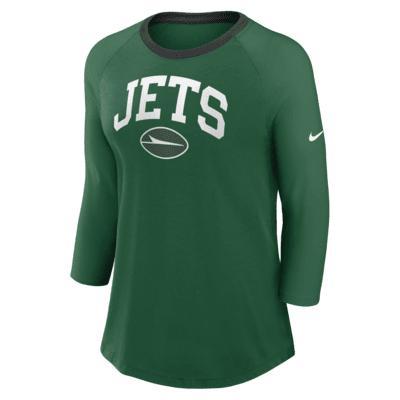 New York Jets Women's Nike NFL 3/4-Sleeve T-Shirt Product Image