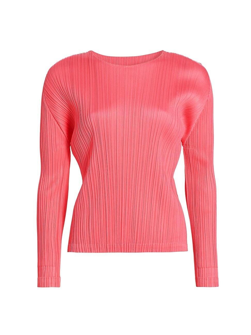 Womens February Pleated Blouse Product Image