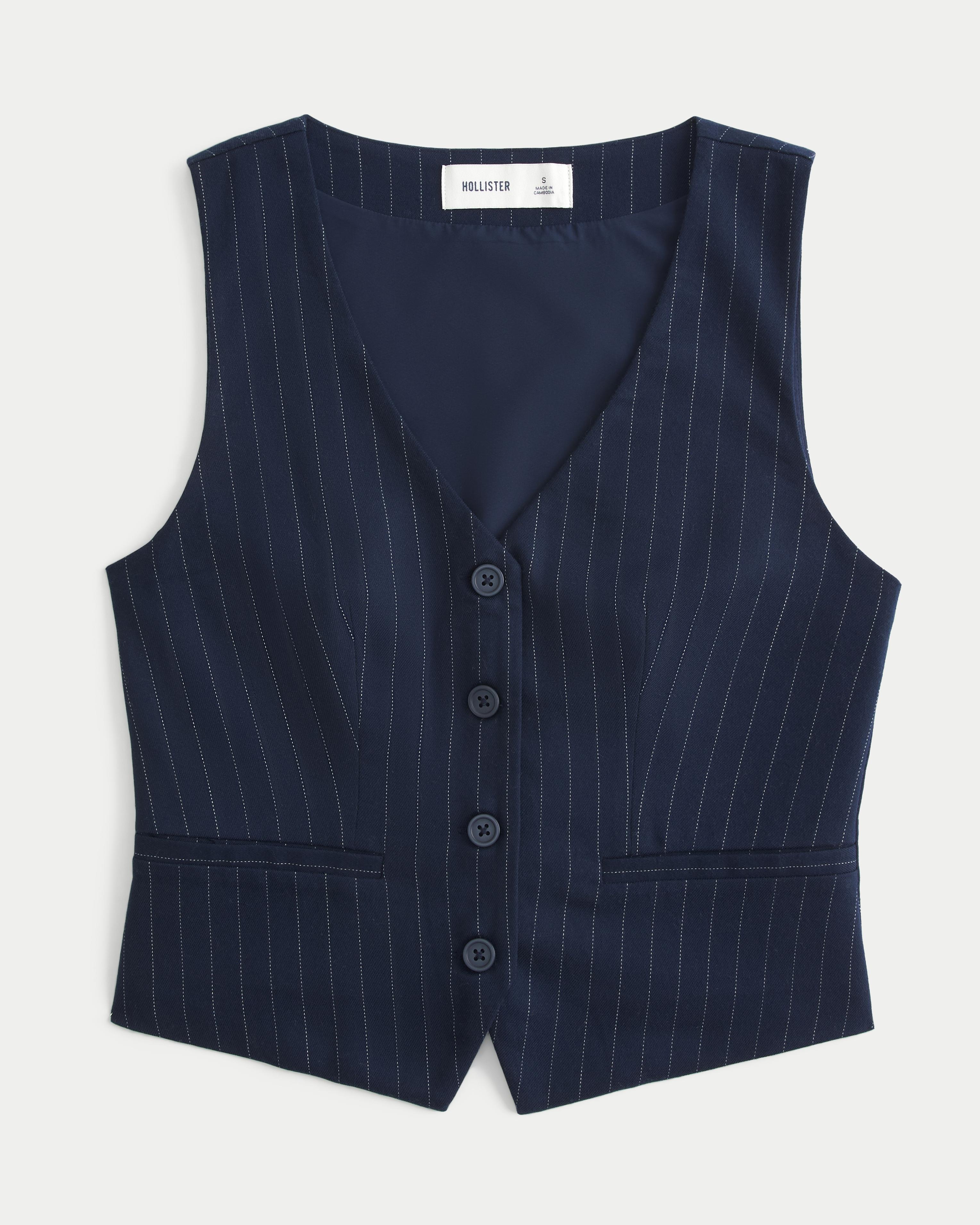 Longer-Length Vest Product Image