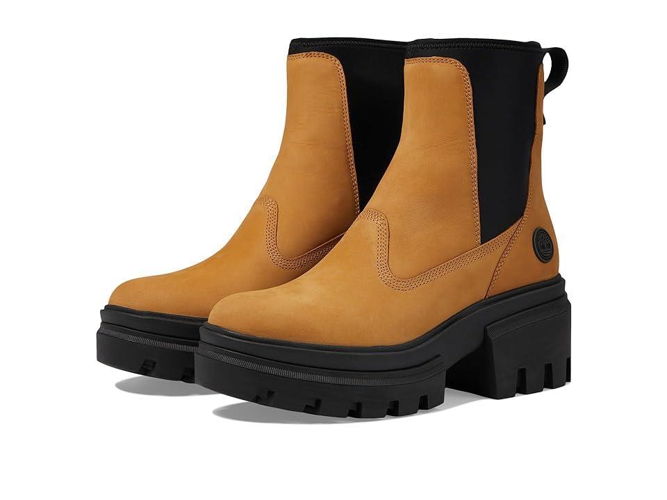 Timberland Everleigh Chelsea Boot (Wheat Nubuck) Women's Boots Product Image