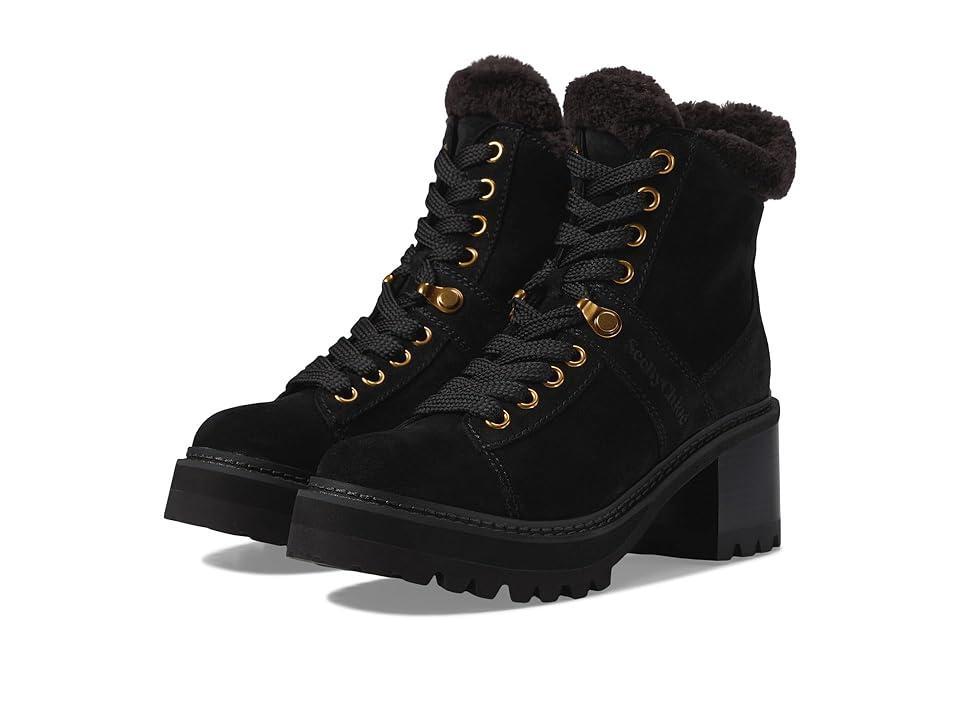 See by Chloe Maeliss Combat Boot (Black) Women's Shoes Product Image