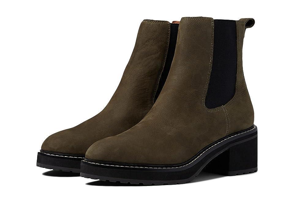 Madewell The Carina Platform Chelsea Boot (Cargo ) Women's Boots Product Image