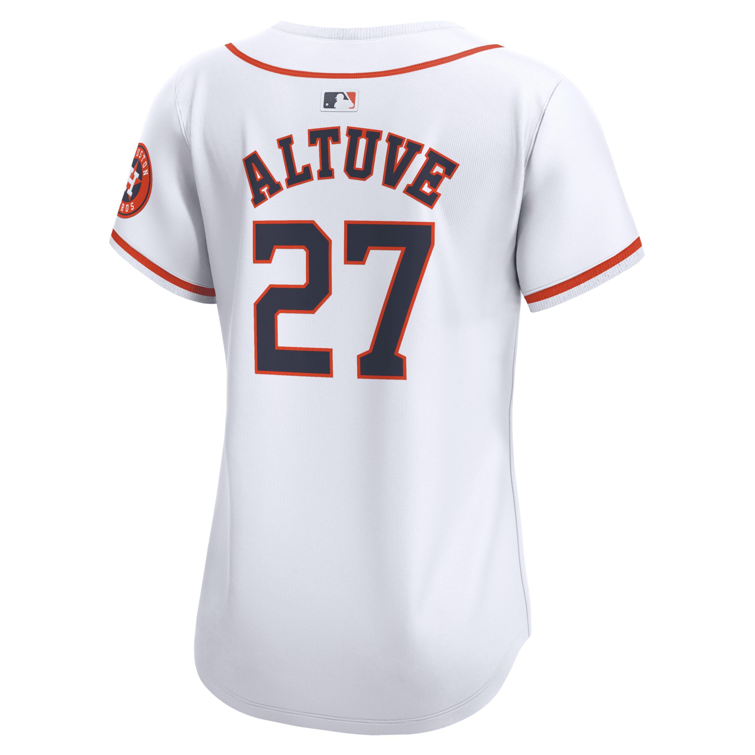 Womens Nike Jose Altuve White Houston Astros Home Limited Player Jersey - White Product Image