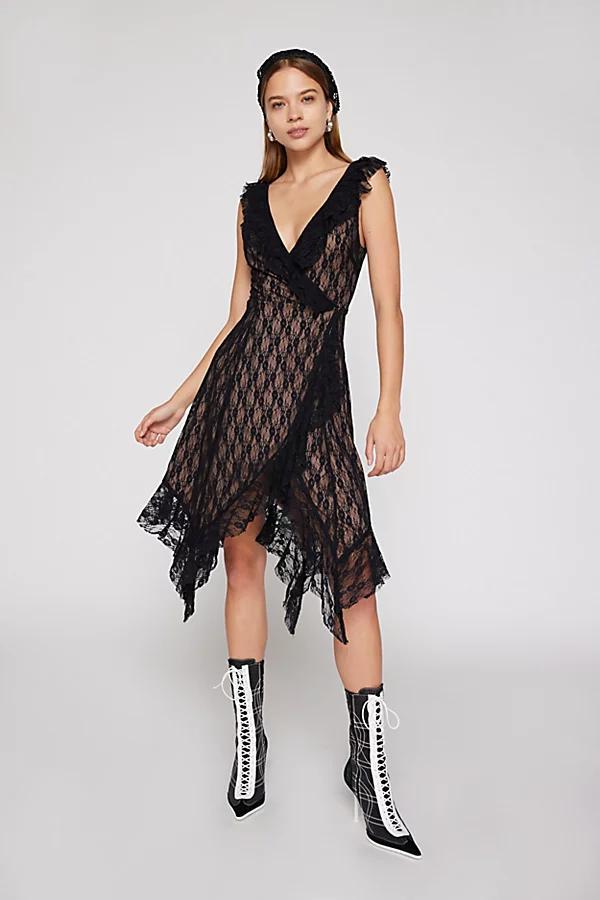 Kimchi Blue Indy Lace Midi Dress Womens at Urban Outfitters product image