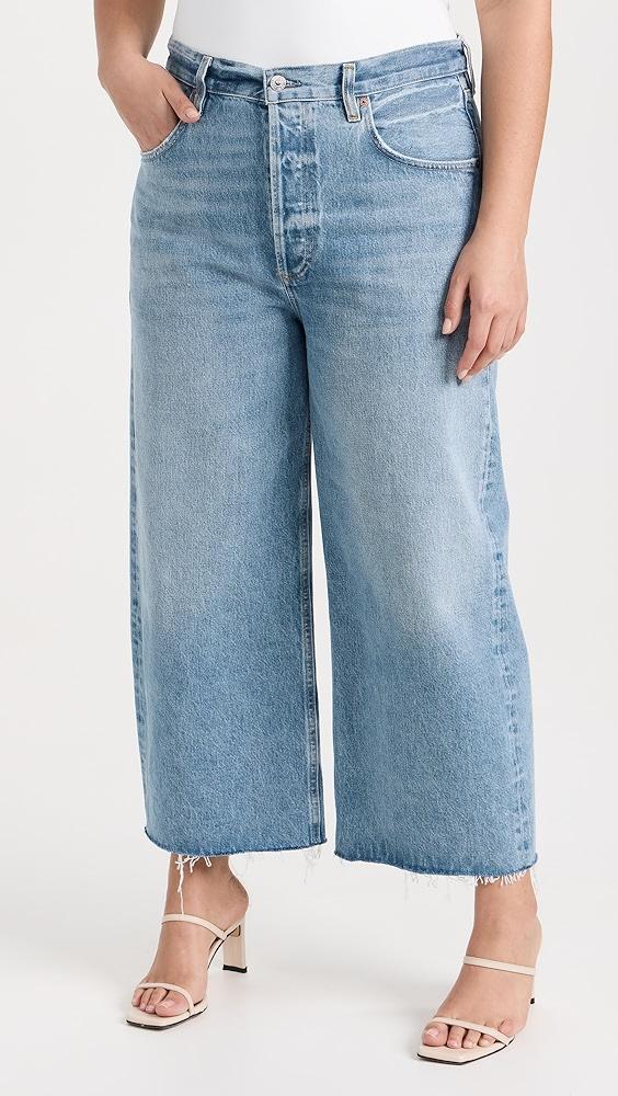 Citizens of Humanity Ayla Raw Hem Crop Jeans | Shopbop Product Image