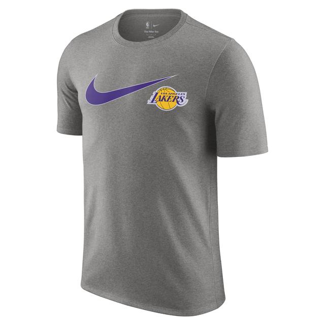 Los Angeles Lakers Swoosh Essential Nike Men's NBA T-Shirt Product Image