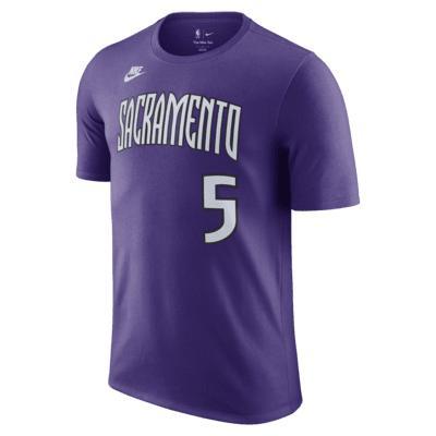 De'Aaron Fox Sacramento Kings Essential Hardwood Classics Men's Nike NBA T-Shirt Product Image