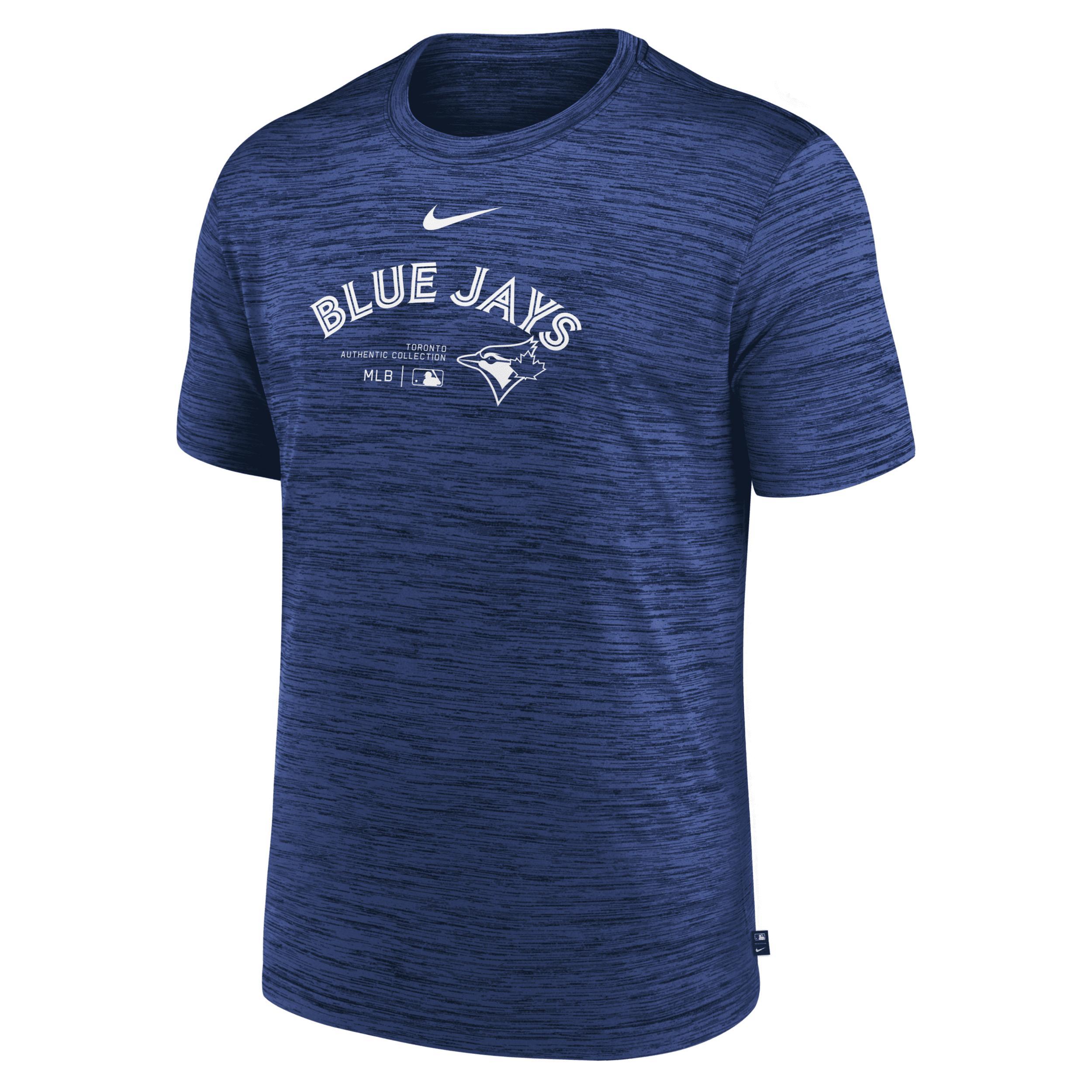 Toronto Blue Jays Authentic Collection Practice Velocity Nike Mens Dri-FIT MLB T-Shirt Product Image