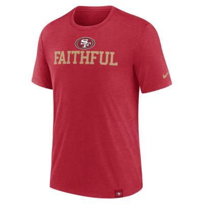 Mens Nike Royal Los Angeles Rams Blitz Tri-Blend T-Shirt Product Image