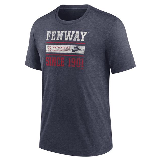 Boston Red Sox Cooperstown Local Stack Nike Mens MLB T-Shirt Product Image