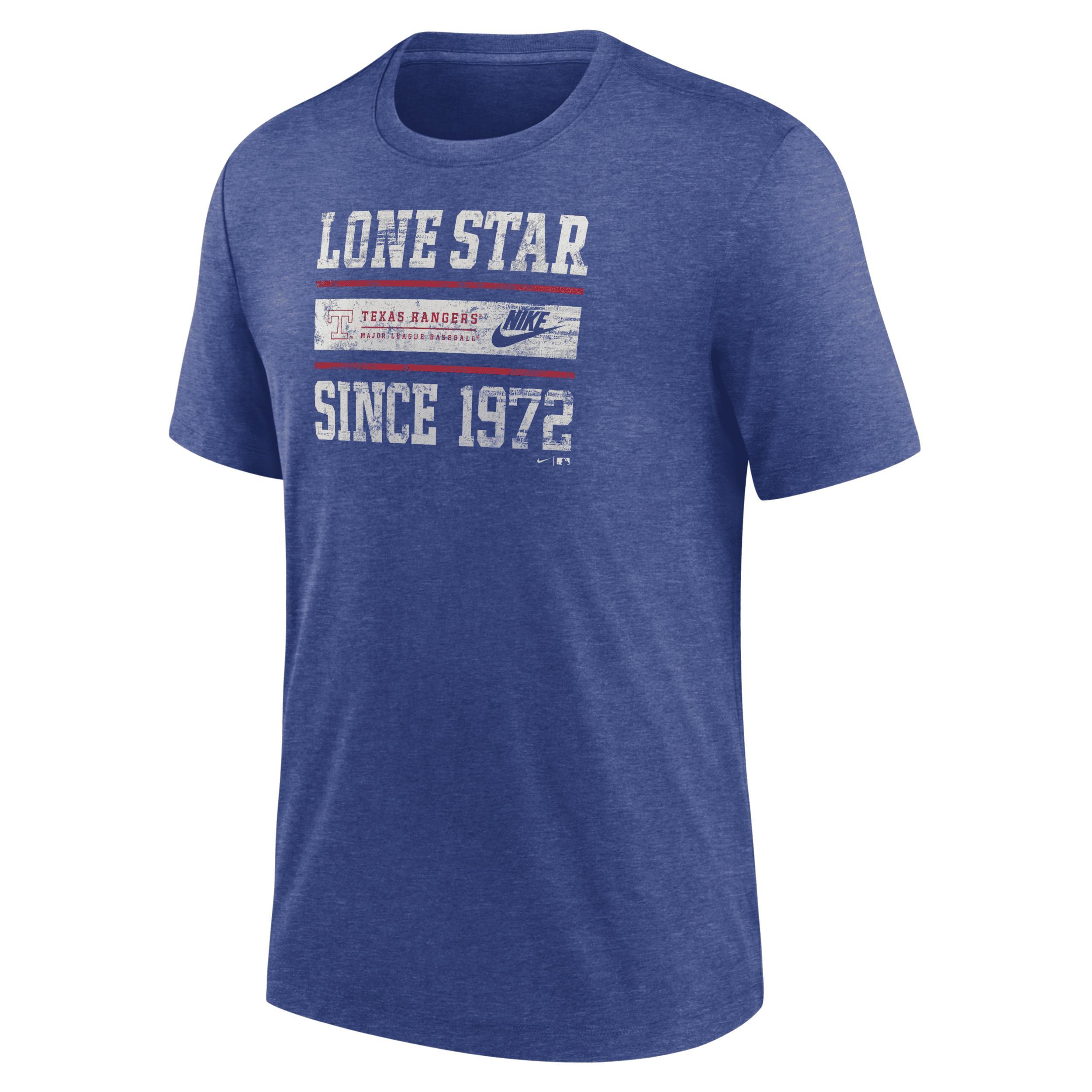 Los Angeles Dodgers Swing Big Nike Men's MLB T-Shirt Product Image