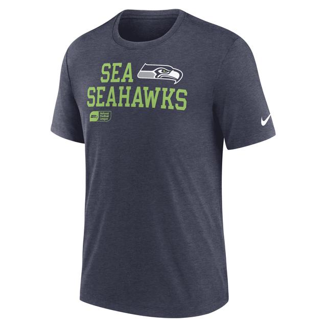 Seattle Seahawks Overlap Lockup Nike Men's NFL T-Shirt Product Image