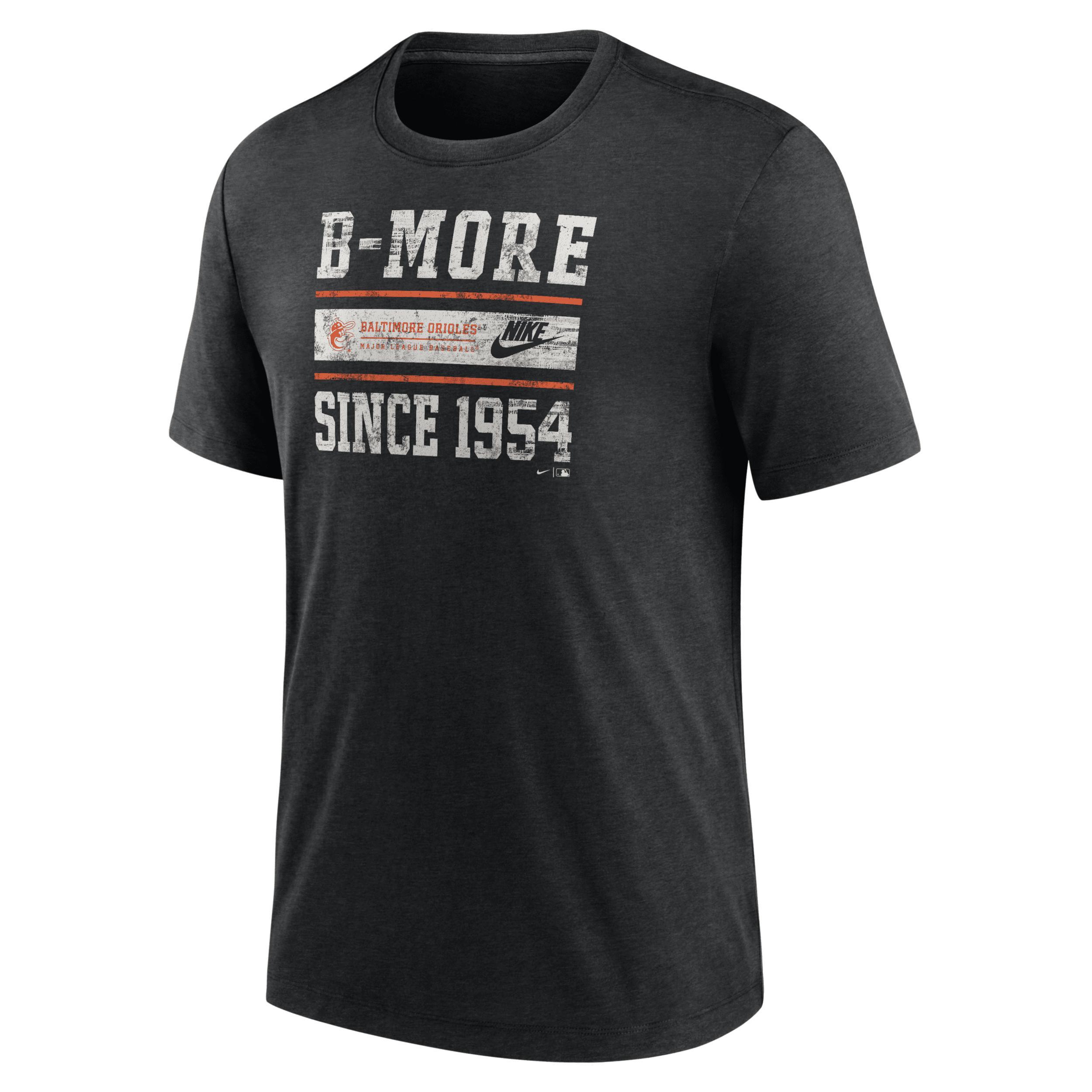 Baltimore Orioles Cooperstown Local Stack Nike Men's MLB T-Shirt Product Image