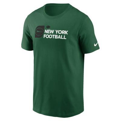 New York Jets Team Outline Essential T-Shirt Men's Nike NFL T-Shirt Product Image