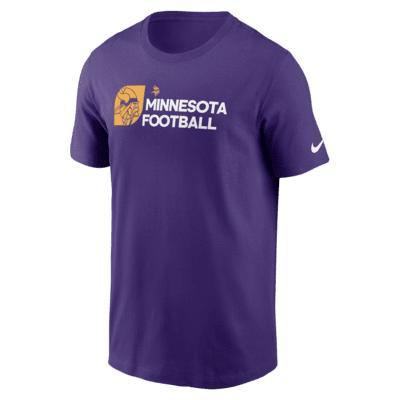 Minnesota Vikings Team Outline Essential T-Shirt Men's Nike NFL T-Shirt Product Image