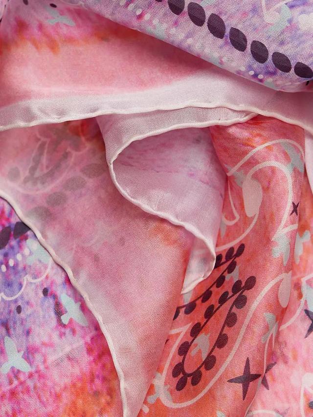 The Mistral Paisley Silk Scarf Product Image