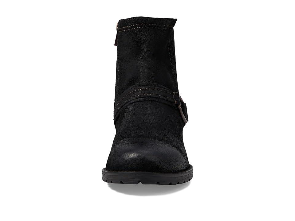 Clarks Aspra Buckle Suede) Women's Boots Product Image