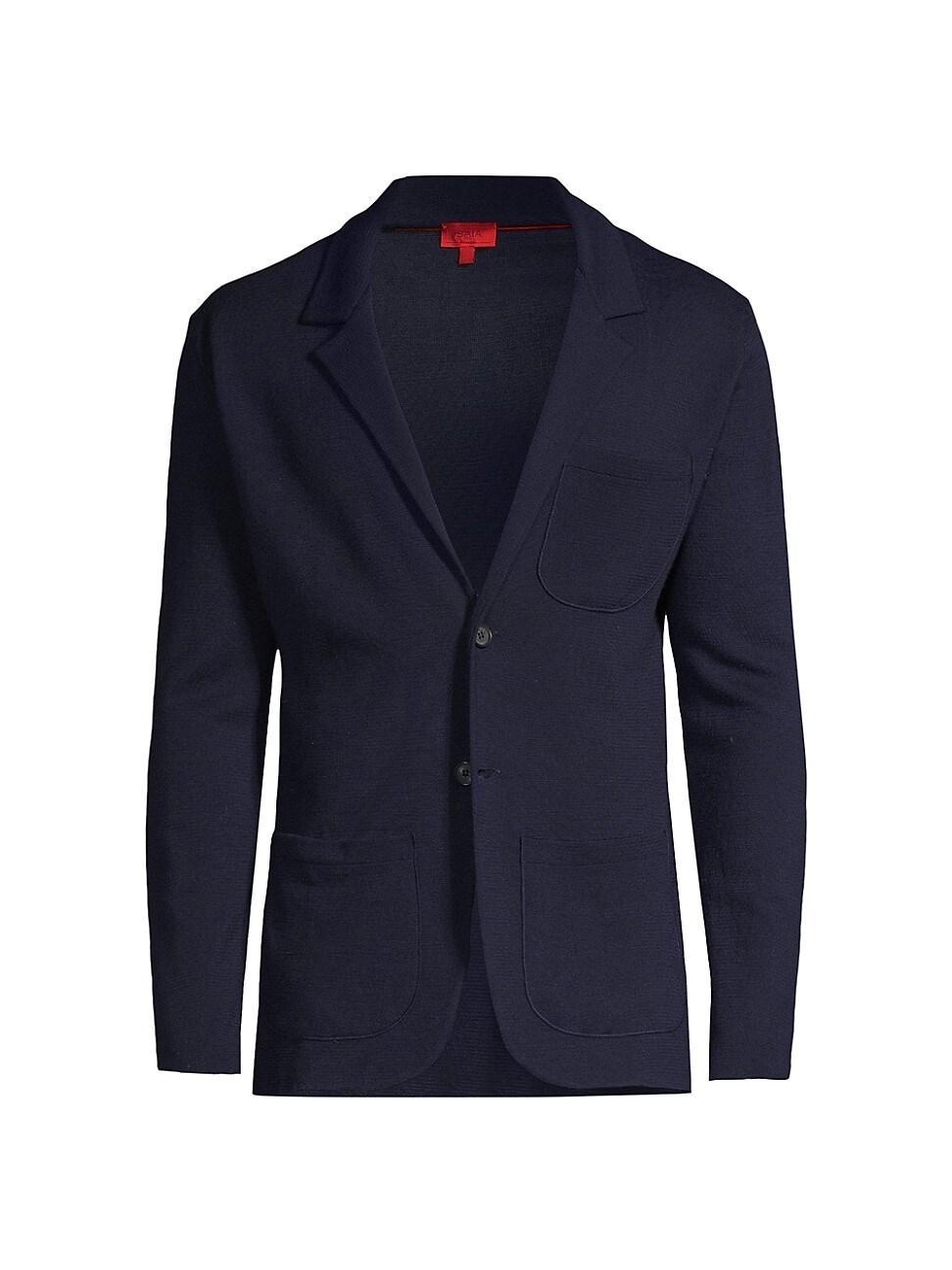 Mens Wool-Blend Sweater Jacket Product Image