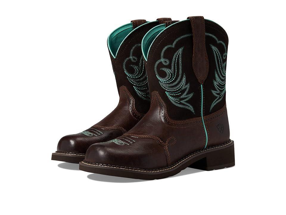 Ariat Fatbaby Heritage Dapper (Royal Chocolate/Fudge) Cowboy Boots Product Image