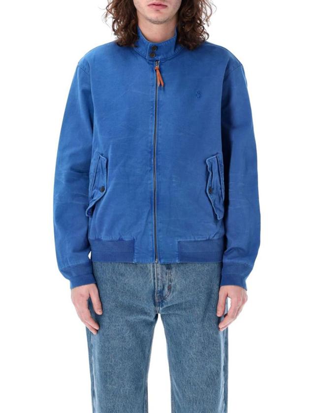 Bomber Jacket In Blue Product Image