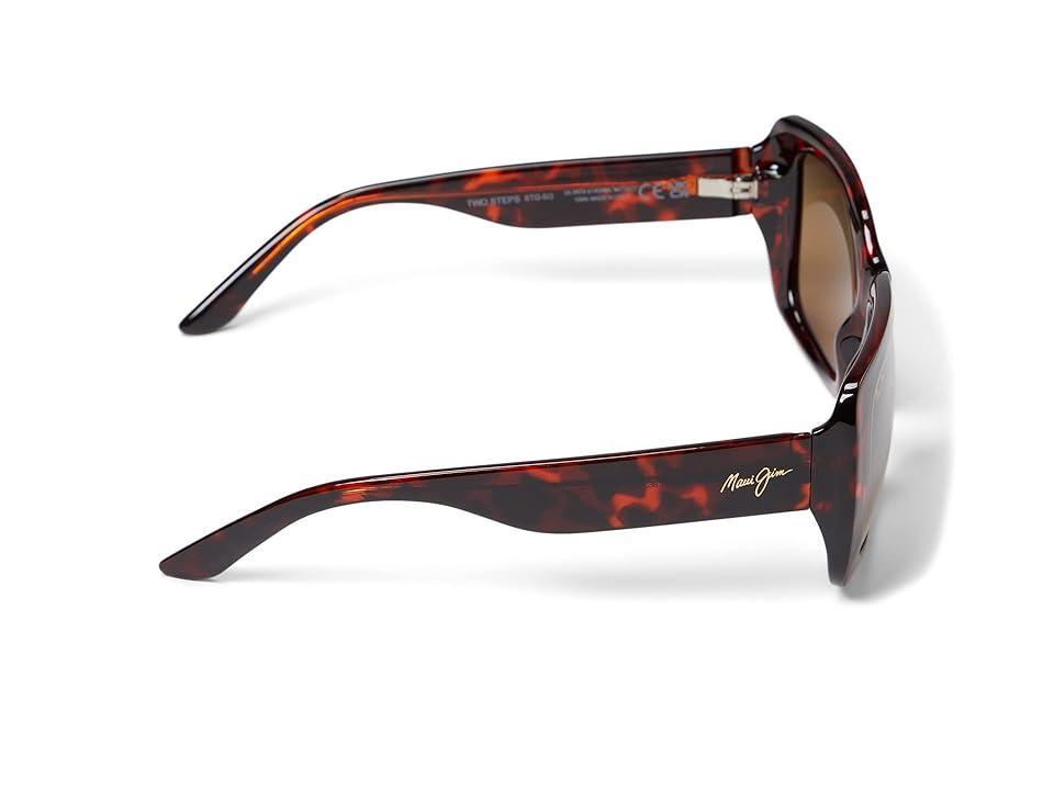 Maui Jim Two Steps 55mm PolarizedPlus2 Square Sunglasses Product Image