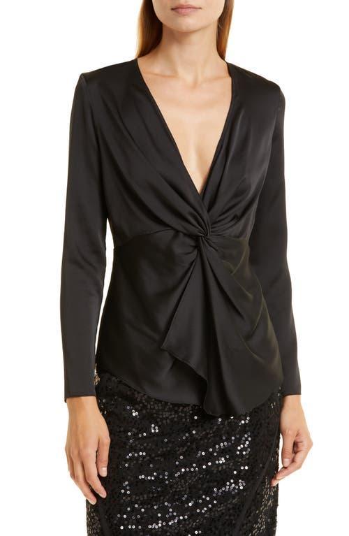 Donna Karan New York Twist Front Blouse Product Image