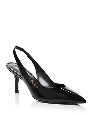 Womens Eva 75MM Patent Leather Slingback Pumps Product Image