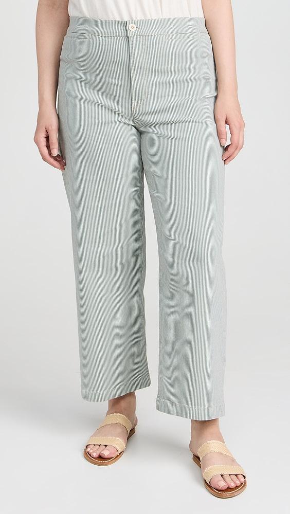 Madewell Crop Emmett Pants | Shopbop Product Image