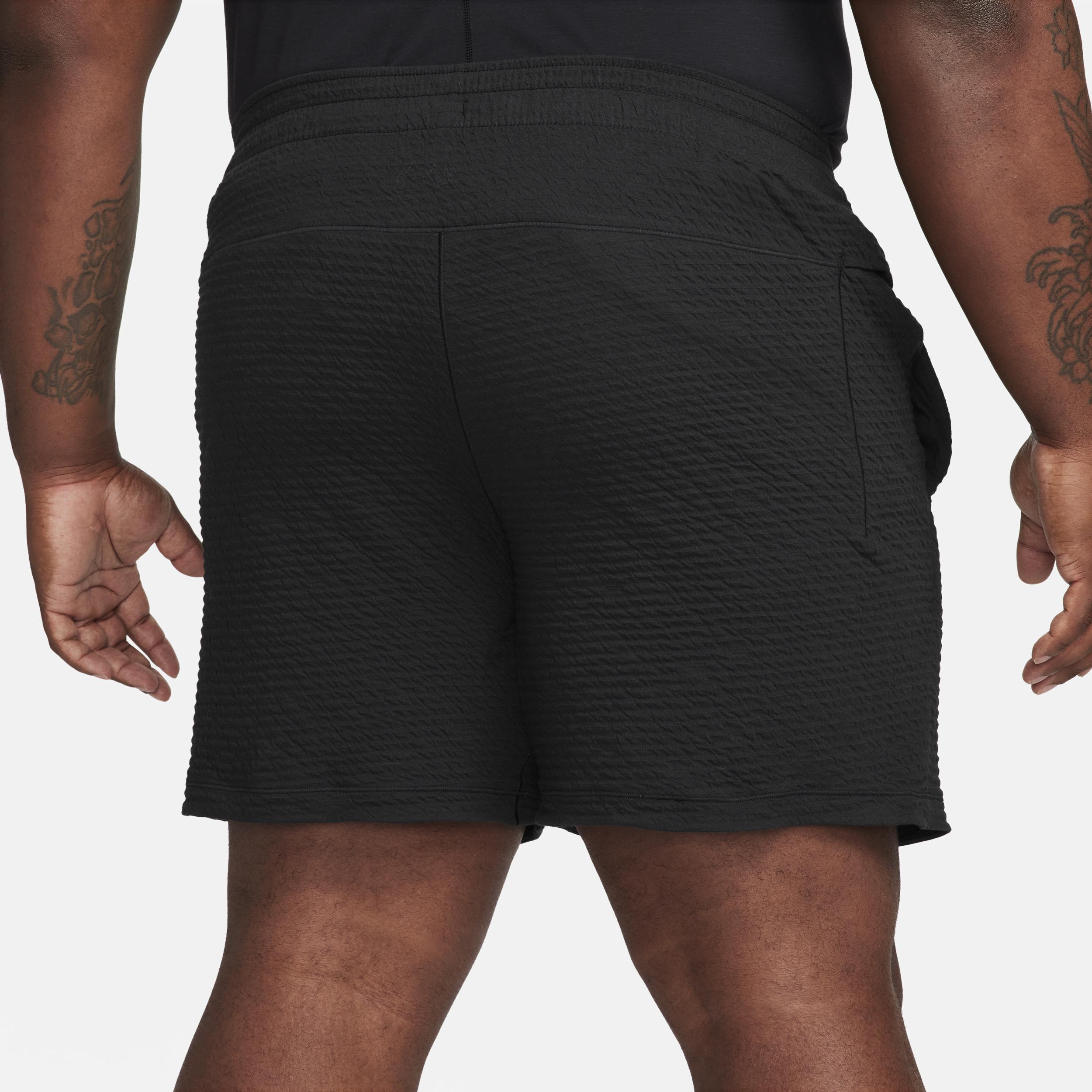 Mens Nike Yoga Textured Dri-FIT 7 Unlined Shorts Product Image