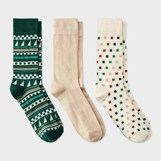 Mens Gifting Socks 3pk - Goodfellow & Co 7-12 Product Image